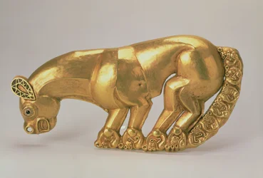 Schildembleem in de Vorm van een Panter, 700-650 v.Chr.